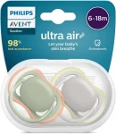 PHILIPS AVENT Ultra Air chupetes x 2 6-18m