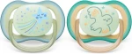 PHILIPS AVENT Ultra Air Night chupetes x 2 0-6m BRILLAN EN LA OSCURIDAD