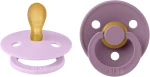 BIBS COLOUR chupetes calmantes 2pack caucho 0-6meses SIMÉTRICOS