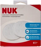 NUK Discos de lactancia reutilizables 6 unidades