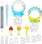 VICLOON mordedor dispensador de frutas set 15 piezas mordedores cuchara OTROS