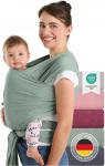 LALENI fular elástico para llevar bebés hasta 15kg