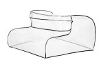CARETERO funda impermeable para CARRITO GEMELAR PROFUNDO