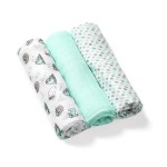 BABYONO Pañales de bambú muselina 70x70cm x3