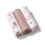 BABYONO Pañales de bambú muselina 70x70cm x3