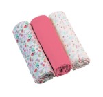 BABYONO Pañales de bambú muselina 70x70cm x3