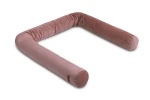 SENSILLO protector para cuna rulo VELVET 200cm