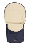 SENSILLO Saco de dormir de lana para cochecito 95x40cm
