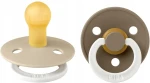 BIBS COLOUR GLOW chupetes calmantes 2pack caucho 0-6 meses