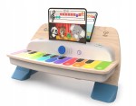 HAPE BABY EINSTEIN piano de madera táctil + 5 tarjetas musicales